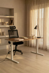 Bureau Serpi Marron Noyer Foncé