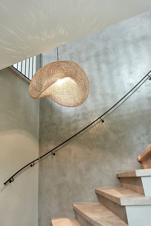 Suspension Wave Ø 80cm — Naturel