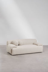 Canapé Shirina 2 places bouclé beige