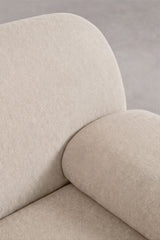 Canapé Shirina 2 places chenille beige tapioca