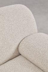 Canapé Shirina 2 places bouclé beige