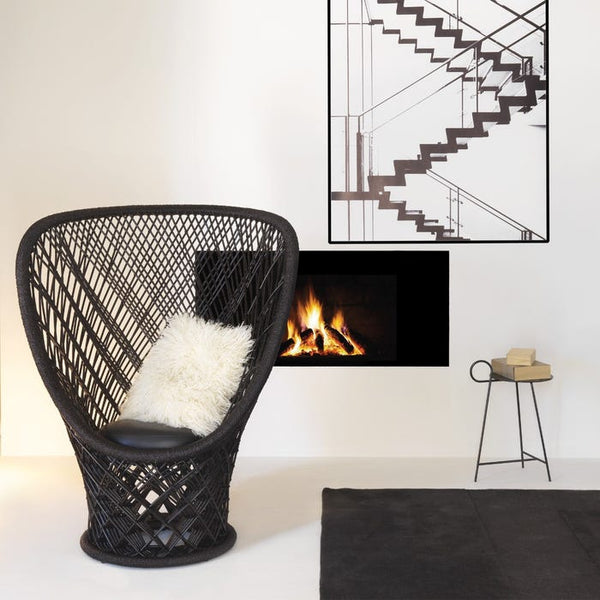 Fauteuil Pavo real — Brown