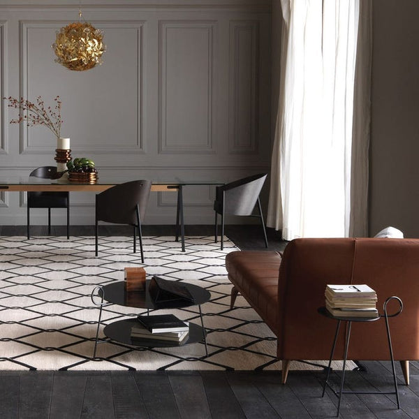 Table basse Carmina ovale — Black