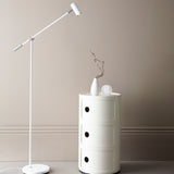 Lampadaire CATO — H100-133,9 cm blanc à intensité variable