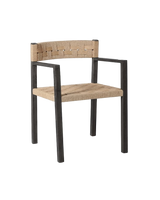 Chaise Cora Noir — Teck