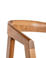 Chaise d'extérieur Arc — Teck naturel