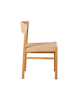 Chaise Cora WA Naturel — Teck & corde naturel