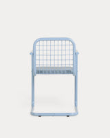 Chaise à accoudoirs Biaritz bleu silvery