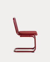 Chaise Biaritz rouge tinto
