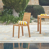 Chaise de jardin TEO — Teck massif