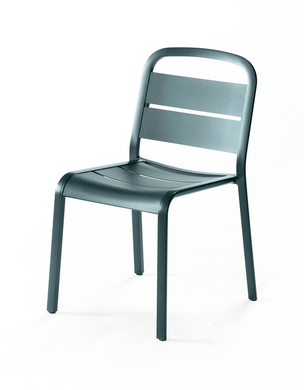 Chaise Aluminium Marumi — Vert