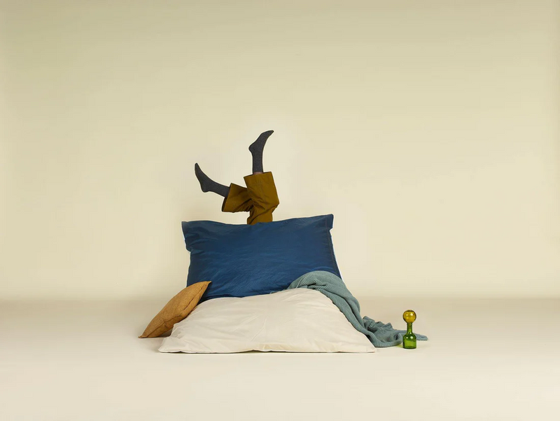Pouf d'intérieur — Indigo