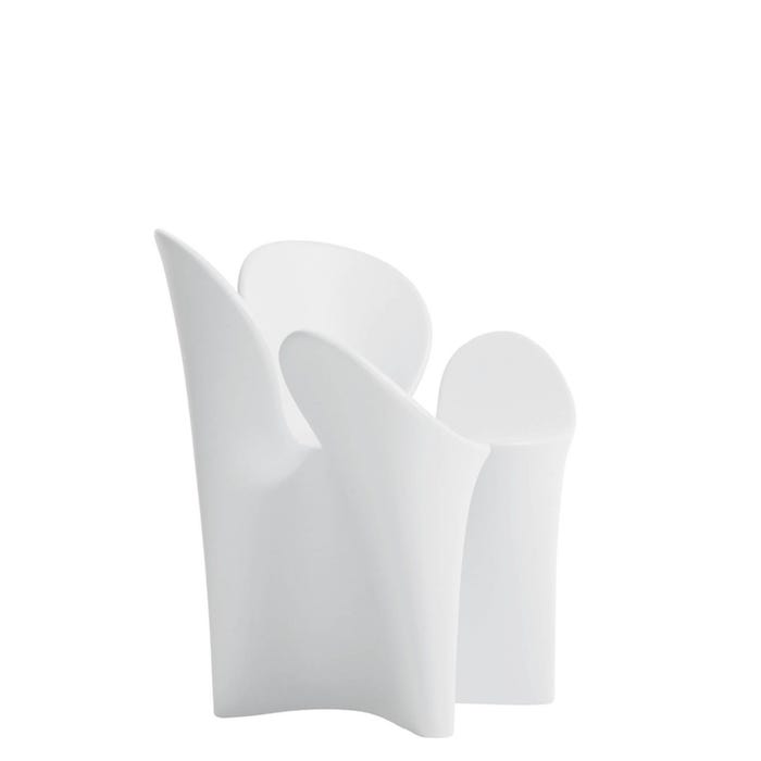 Chaise Clover — White