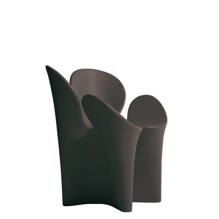 Chaise Clover — Anthracite grey