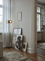 Lampadaire Discus 143 — Noir