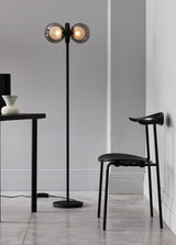 Lampadaire Discus 143 — Noir