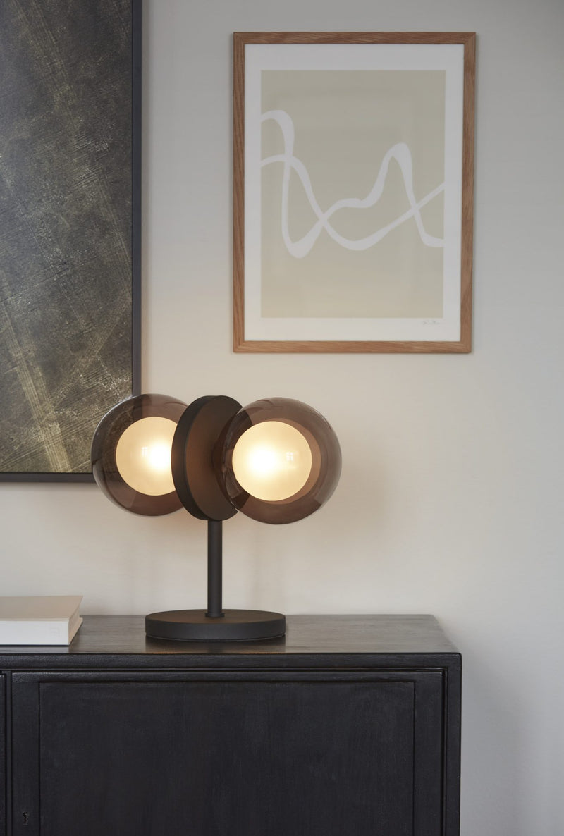 Lampe de table Discus 30 — Noir
