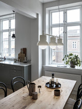 Suspension Down long — Beige