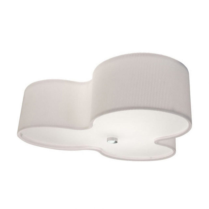 Plafonnier Kolme 70 — Textile blanc