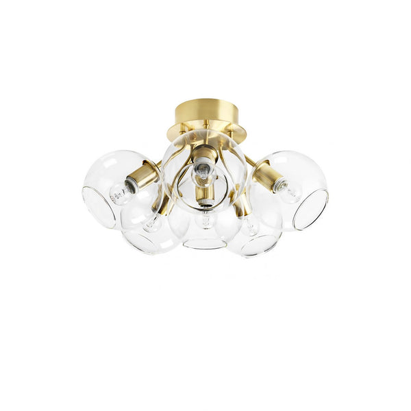 Plafonnier Tage 50 (6 ampoules) — Laiton