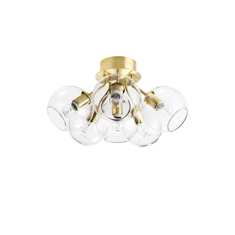 Plafonnier Tage 50 (6 ampoules) — Laiton
