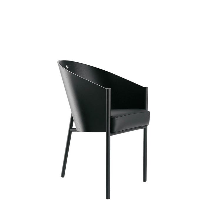 Chaise Costes — Ebonized, black, black
