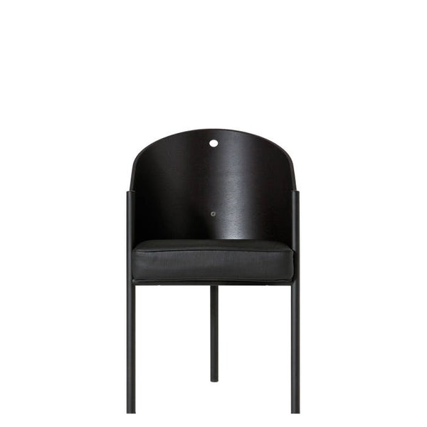 Chaise Costes — Ebonized, black, black