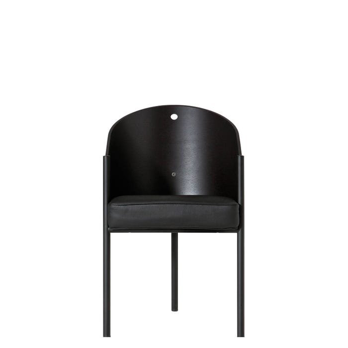 Chaise Costes — Ebonized, black, black