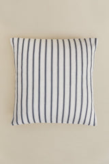 Coussin Nexu - Blanc Bleu Marine - Sklum