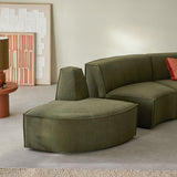 Canapé modulable DARIO vert