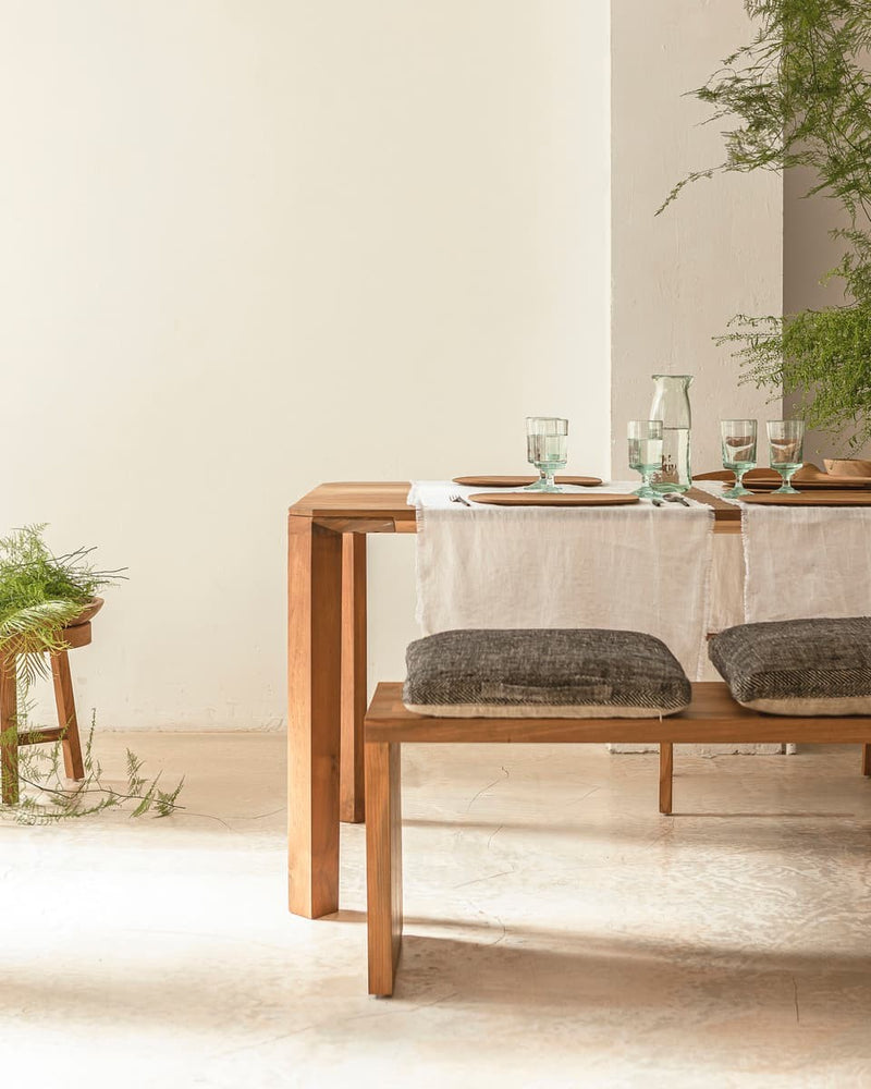 Table de diner Pameran 180 — Teck