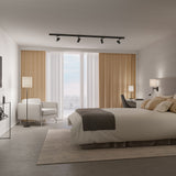 Lampadaire DUAL — Noir double