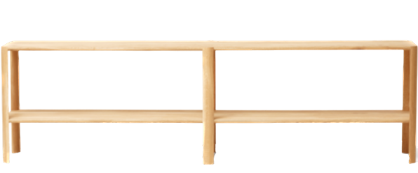 Étagère Leaf 2x2 — Chêne