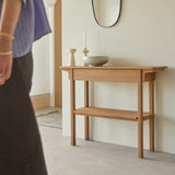 Console ELIE — Acajou massif