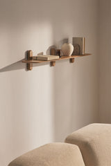 Étagère VELETA Bois de Mangue 130 cm 1 Étagère
