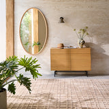 Buffet rangement chaussures OREKO — Chêne naturel