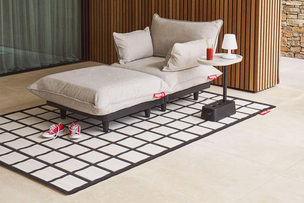 Tapis Carpretty - grand — checky black/white