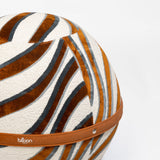 Siège Bloon Casamance Moretta Acajou - détail tissu
