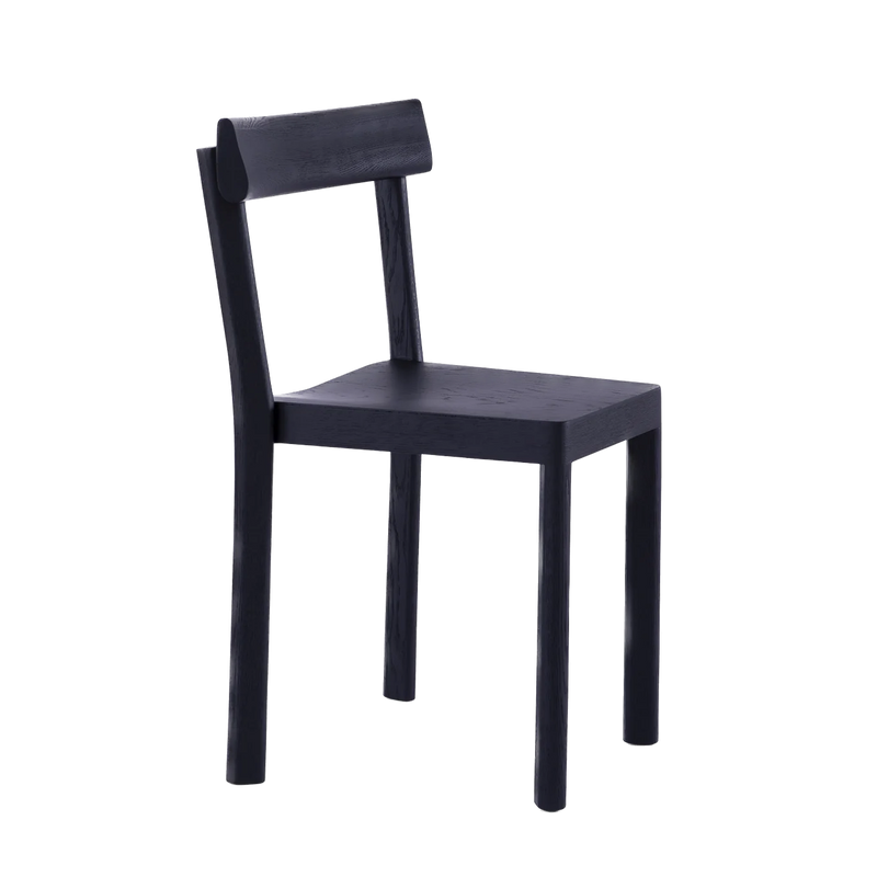 Chaise Galta — Chêne noir