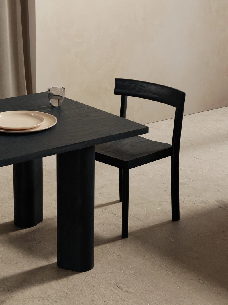 Chaise Galta — Chêne noir