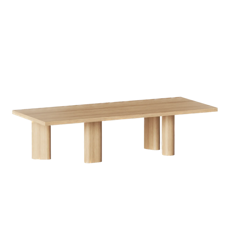 Table basse Galta forte rectangle — Chêne naturel