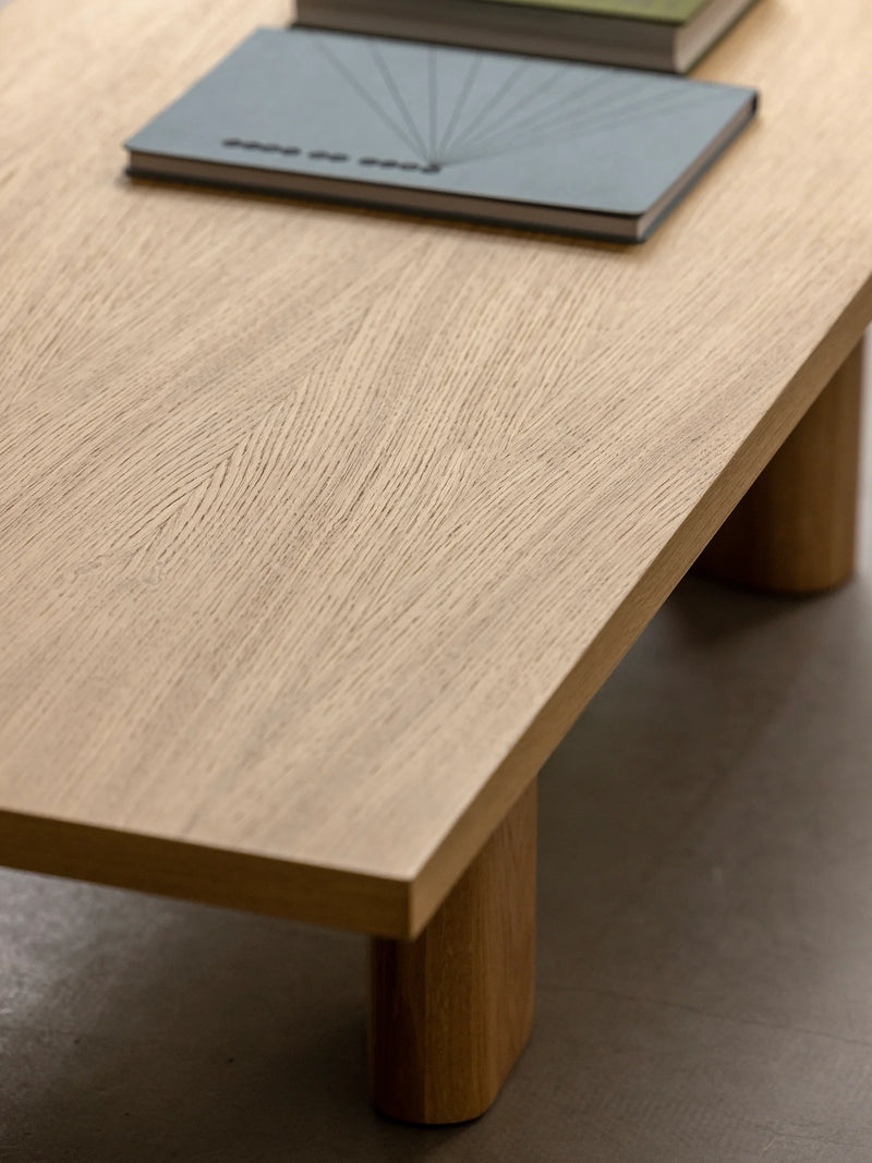 Table basse Galta forte rectangle — Chêne naturel