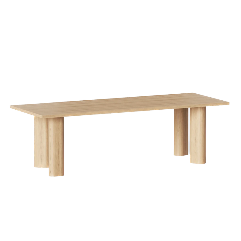 Table de diner Galta Forte 240 — Chêne naturel