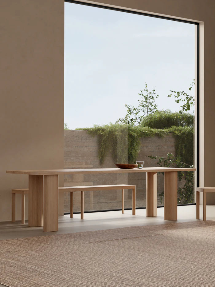 Table de diner Galta Forte 240 — Chêne naturel