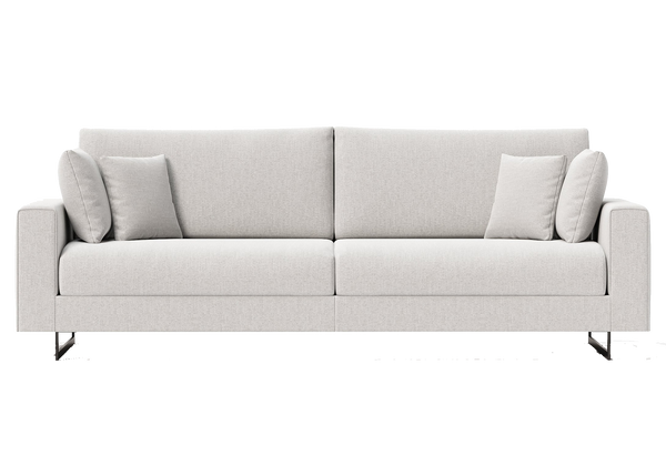 Canapé Park 220cm - Assise plume — Blanc (Groupe 3)