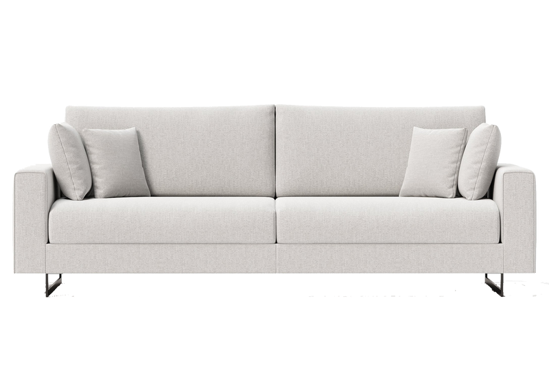 Canapé Park 220cm - Assise plume — Blanc (Groupe 3)