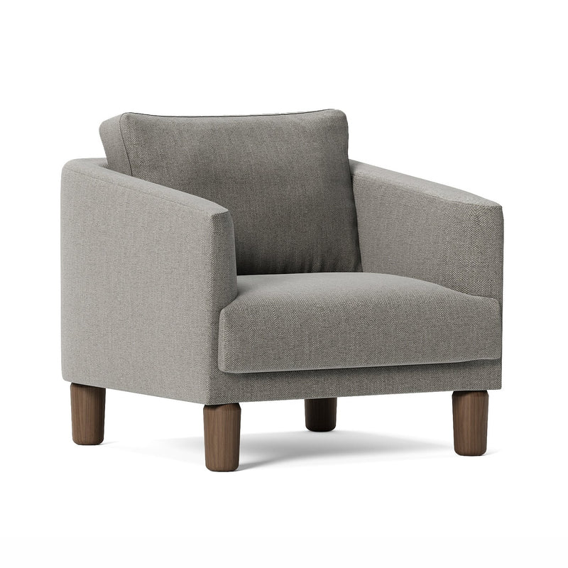 Fauteuil Venice en tissu — Gris