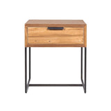Table de chevet OneTwo — Teck