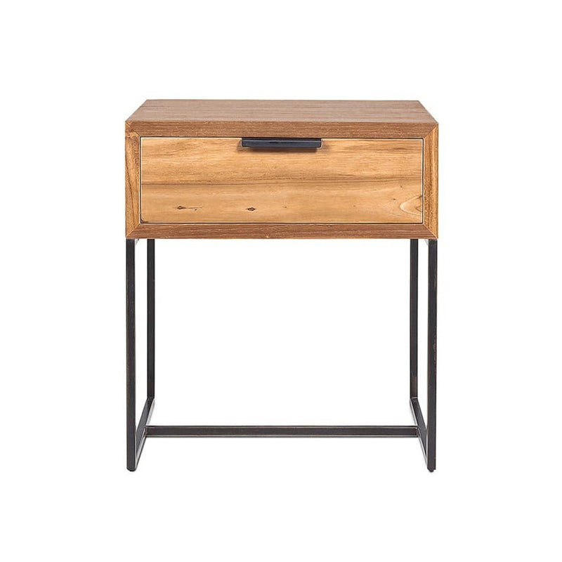 Table de chevet OneTwo — Teck