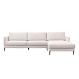 Canapé d'angle Herran — Coton lin Linen